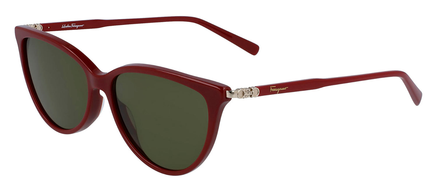 Lunettes de soleil œil-de-chat Ferragamo SF 2870S 604
