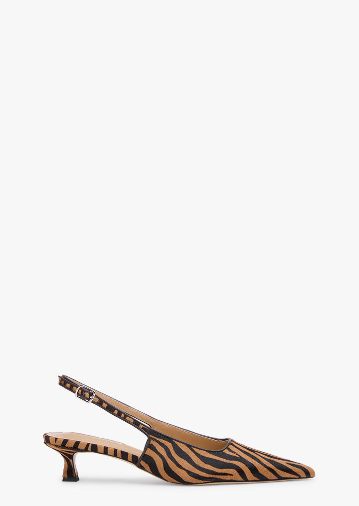Écraser le zèbre brun