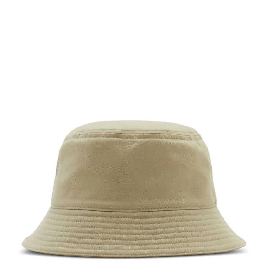 Burberry Equestrian Knight Embroidered Cotton Bucket Hat