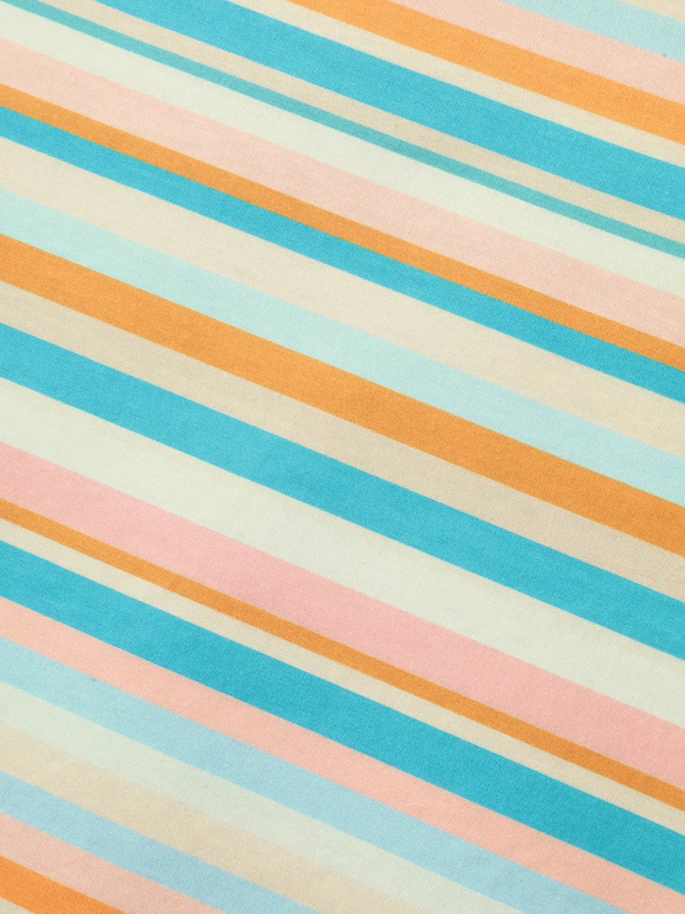 Stretchy Colorful Stripes Cami Sleep Dress