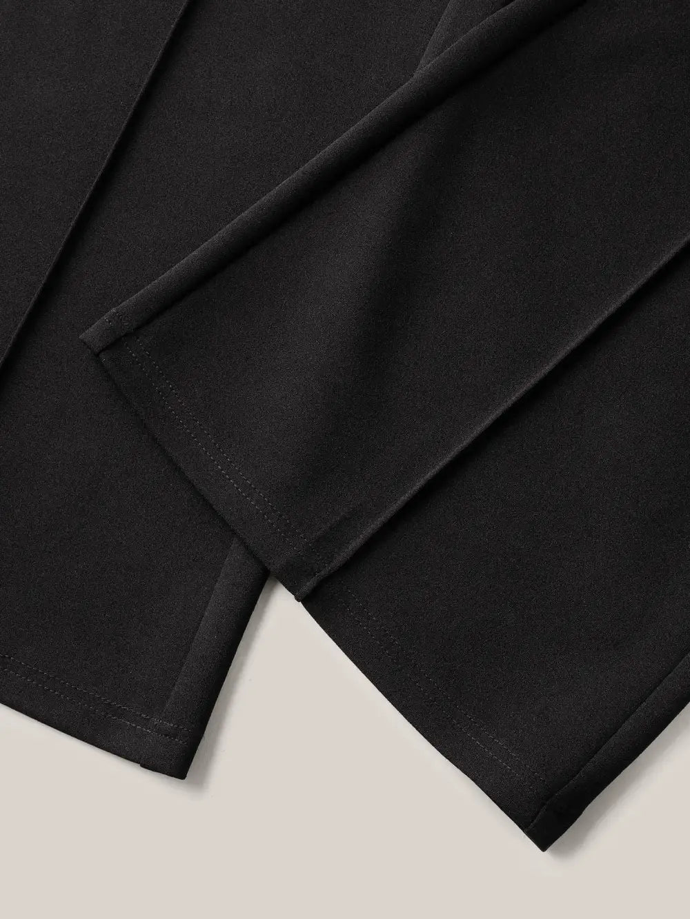 Seamed Bootcut Mid-Rise Pants