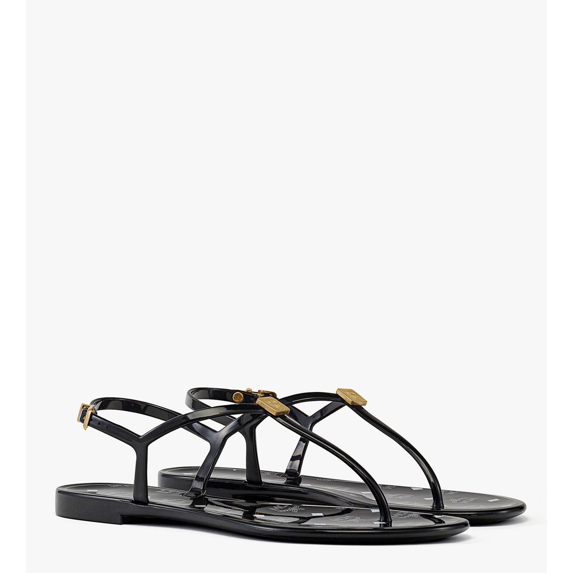 Monogram Jelly Sandals