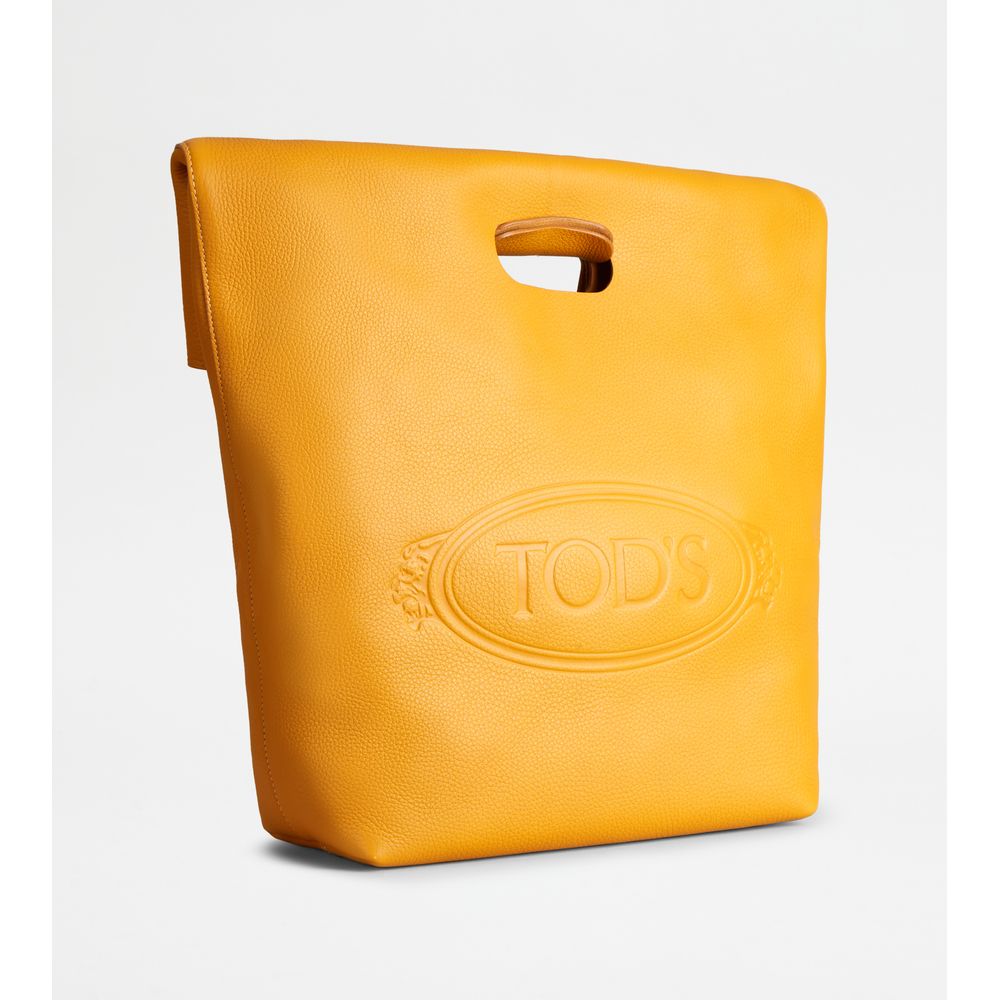 Shopping Tote in Leather Medium