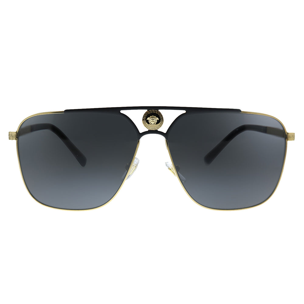 Versace  VE 2238 143687 Unisex Rectangle Sunglasses