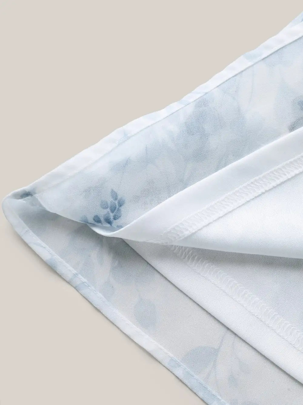 Floral Print Waist-Tie Flared Shirt