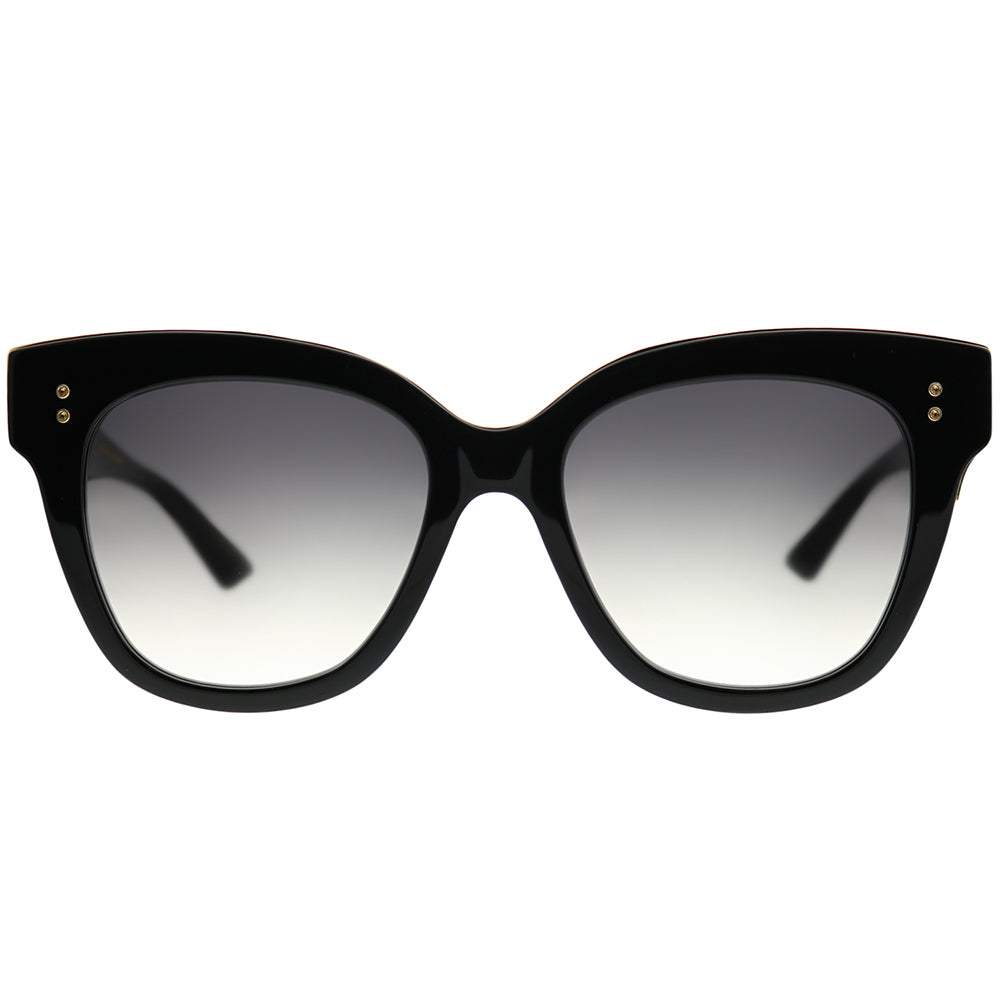 Dita Day Tripper 22031-A-BLK-GLD-55 Unisex Square Sunglasses