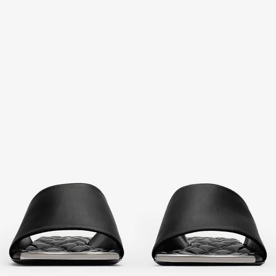 Burberry Leather Duck Slides