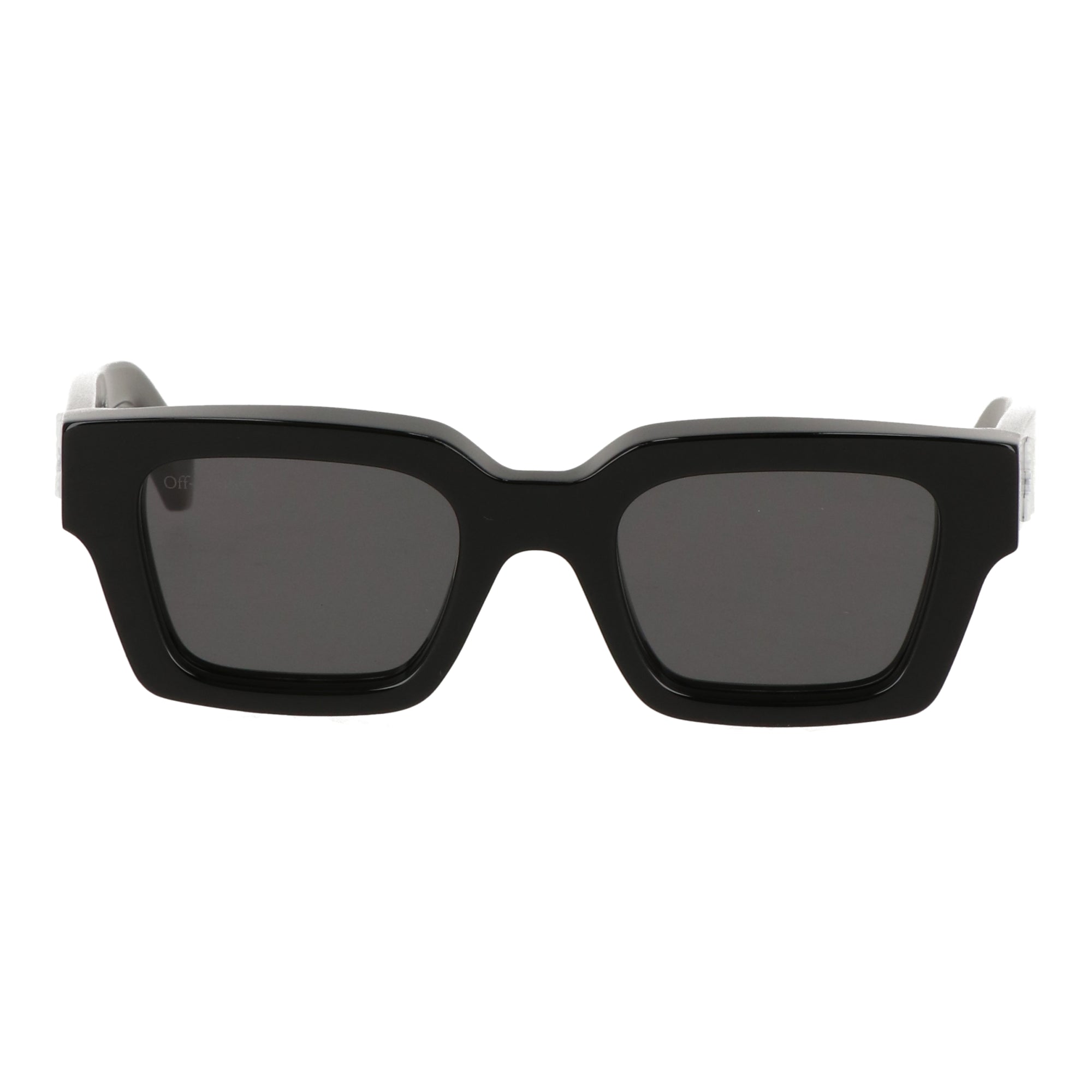 Off White Unisex Black Sunglasses