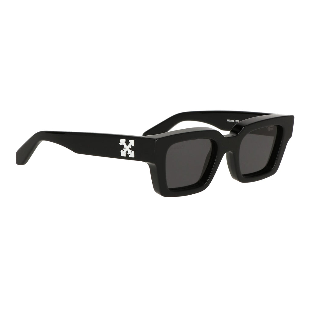 Off White Unisex Black Sunglasses