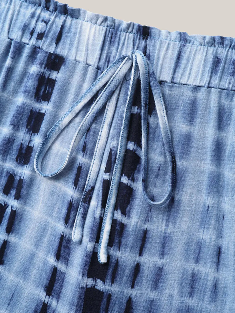 Tie-Dye Wide-Leg Pants