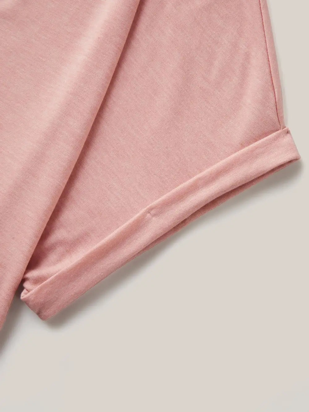 Textured Button Detail Spliced T-Shirt
