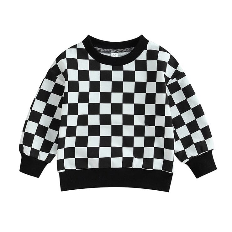 Checkerboard Toddler Sweatshirt