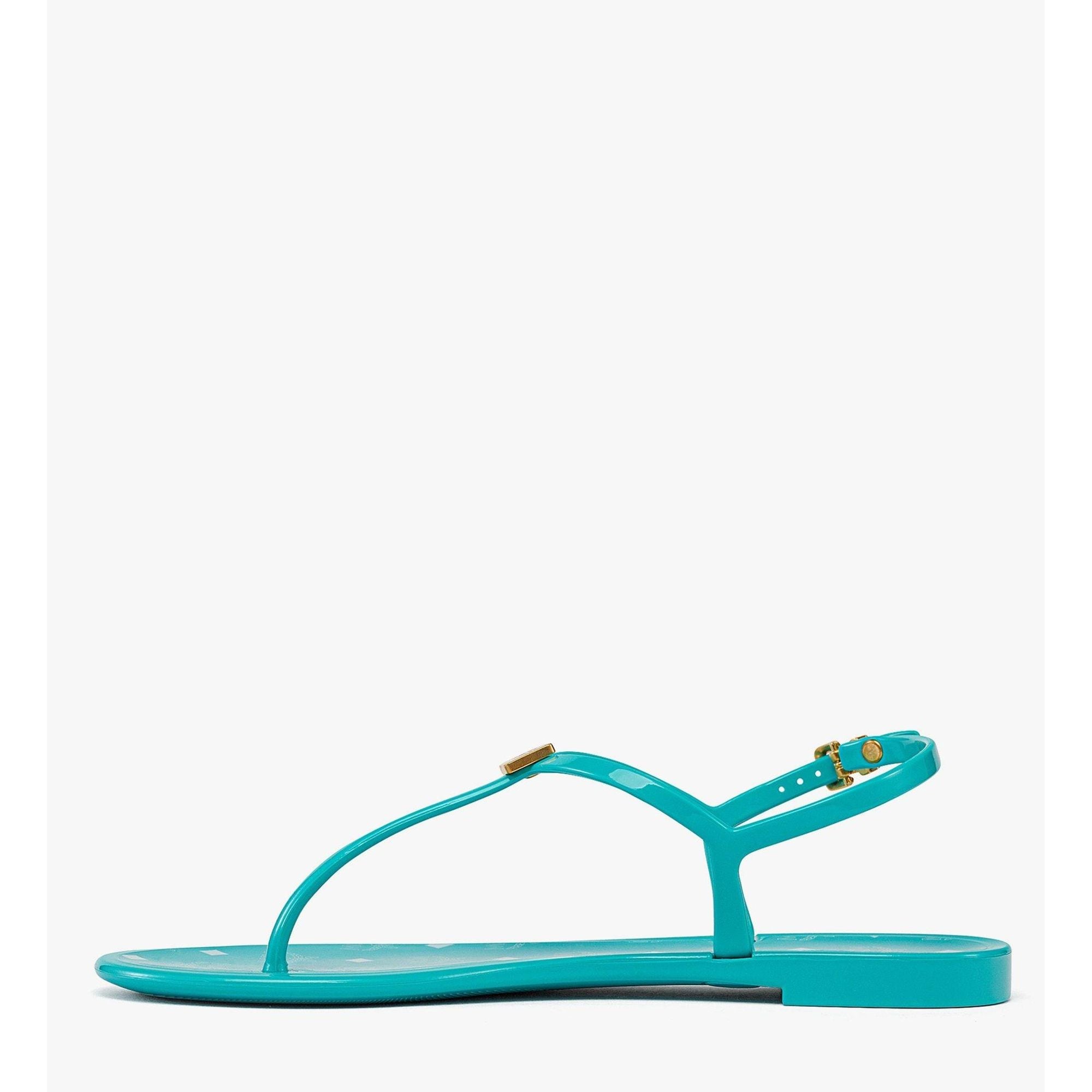 Monogram Jelly Sandals