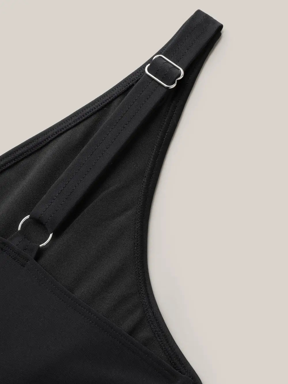 Embroidered V-Neck Swim Dress