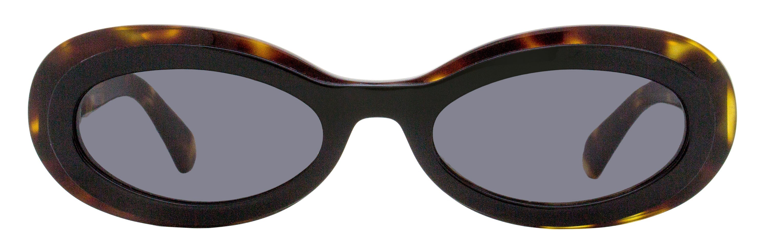 Ferragamo Women's Oval Sunglasses SF2003S 241 Tortoise/Black 54mm