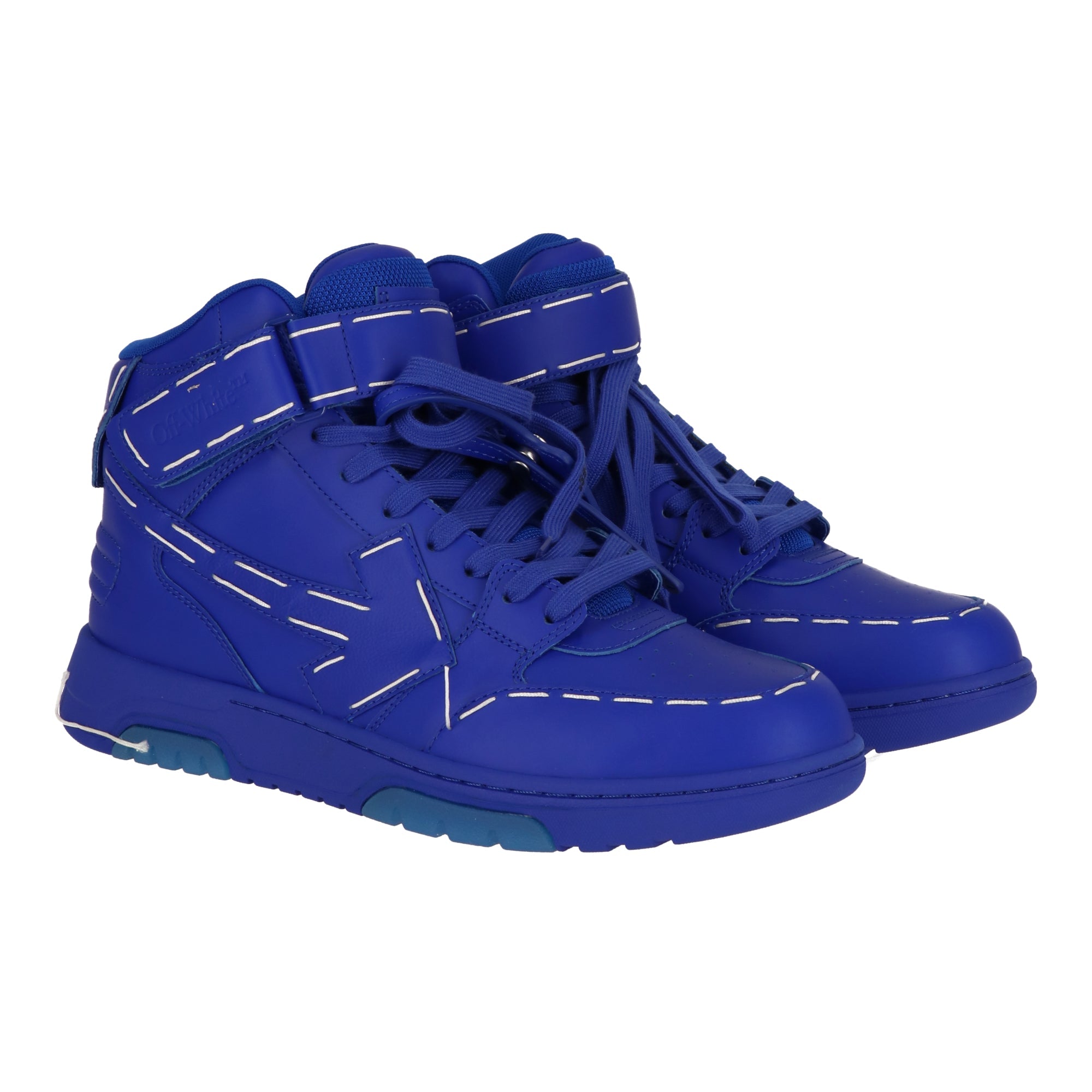 Off White Mens Dark Blue Sneaker