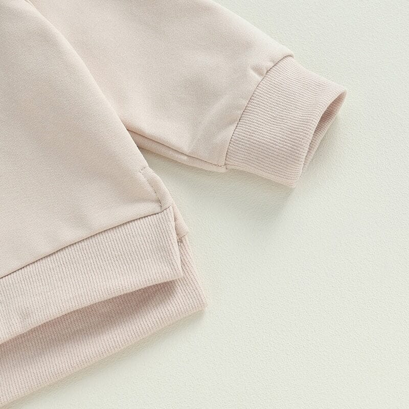 Solid Long Sleeve Baby Set