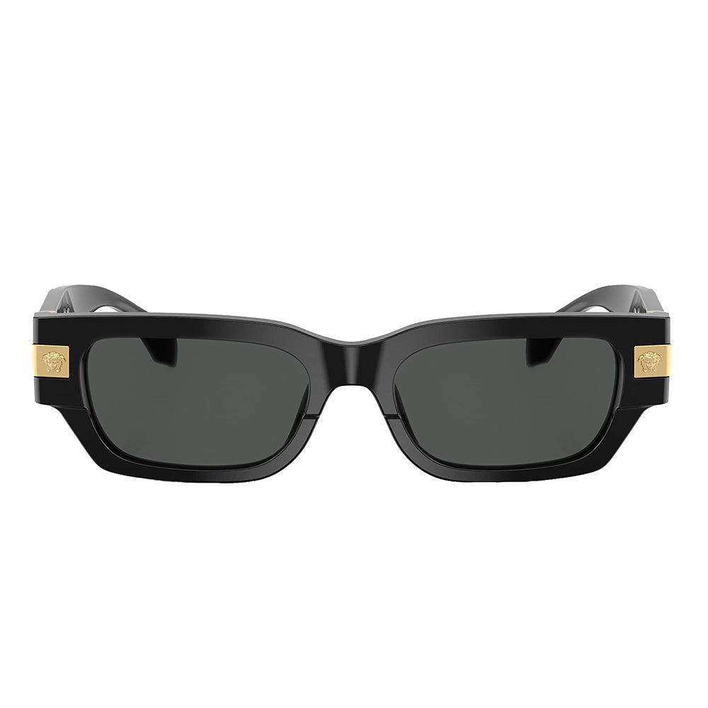 Versace  VE 4465 GB1/87 53mm Unisex Rectangle Sunglasses