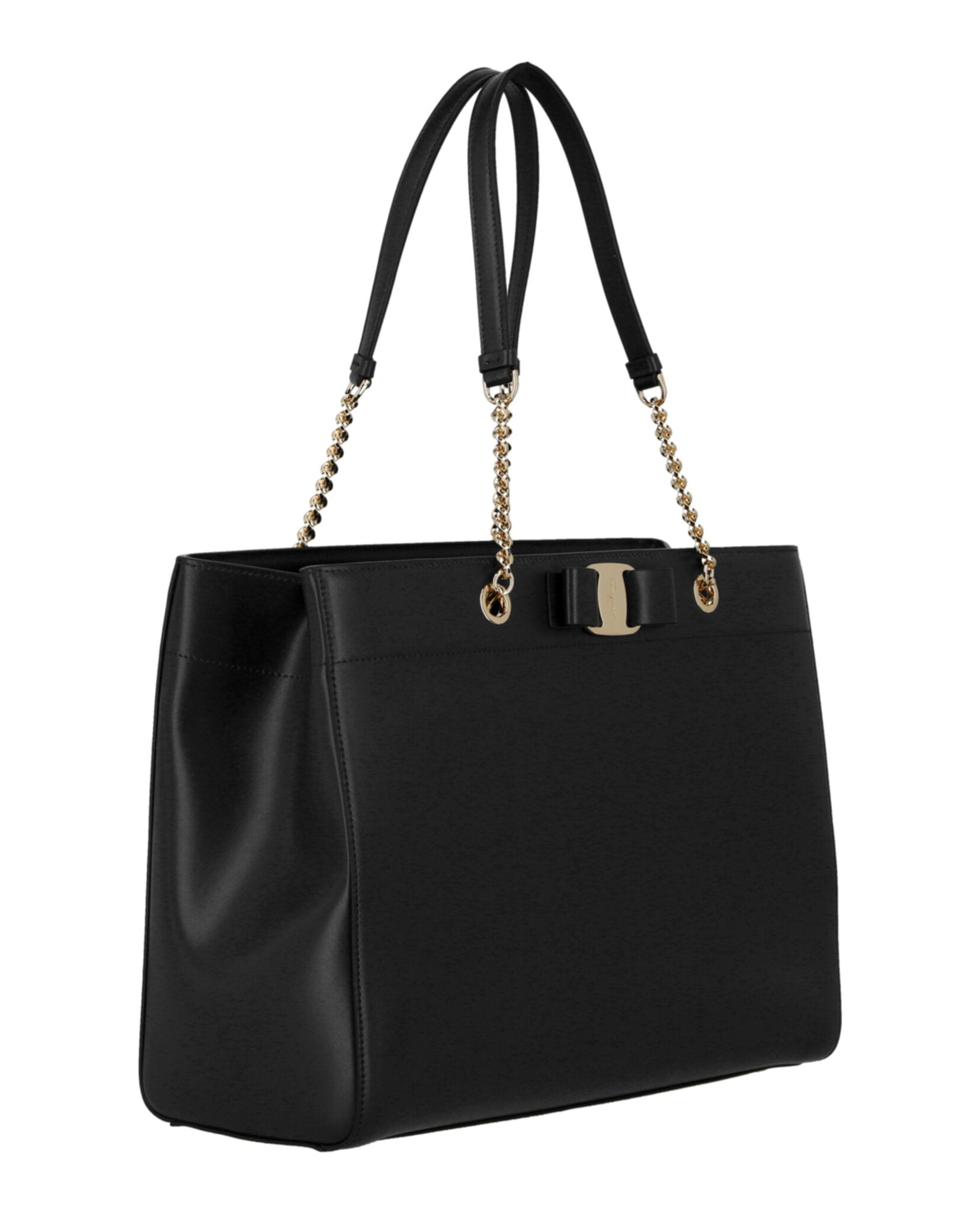 Vara Bow Smooth Leather Shoulder Bag