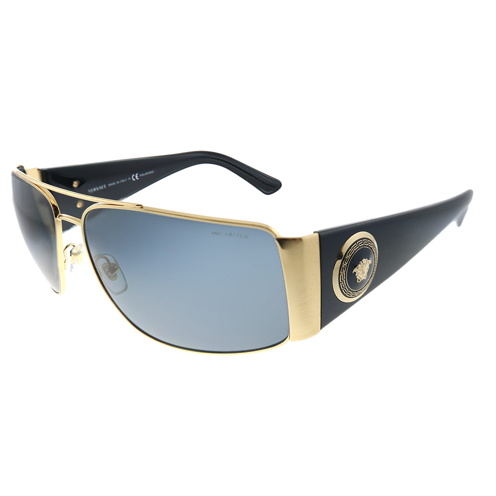 Versace  VE 2163 100281 Unisex Aviator Sunglasses