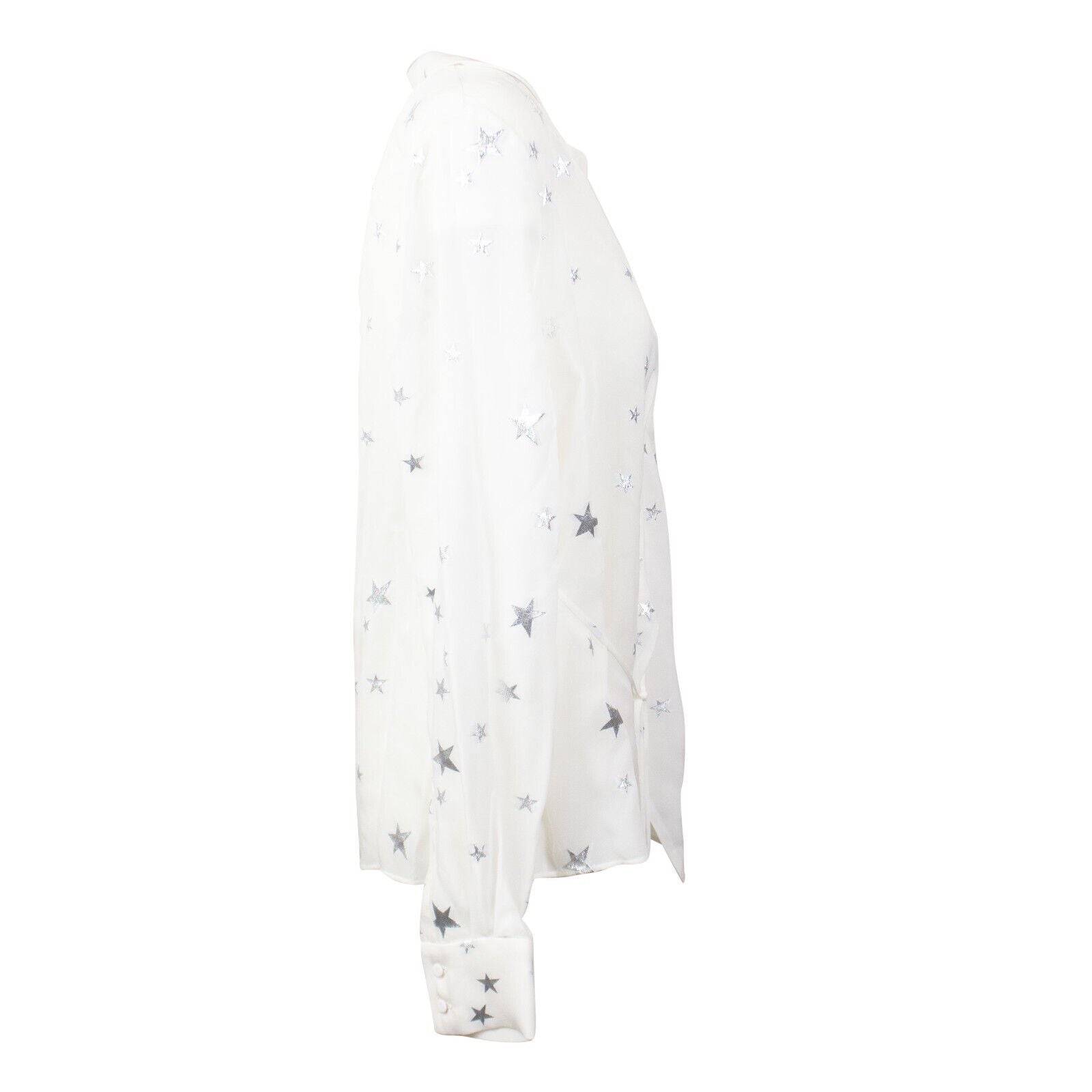 White Stars FIl Coupe Wrap Shirt
