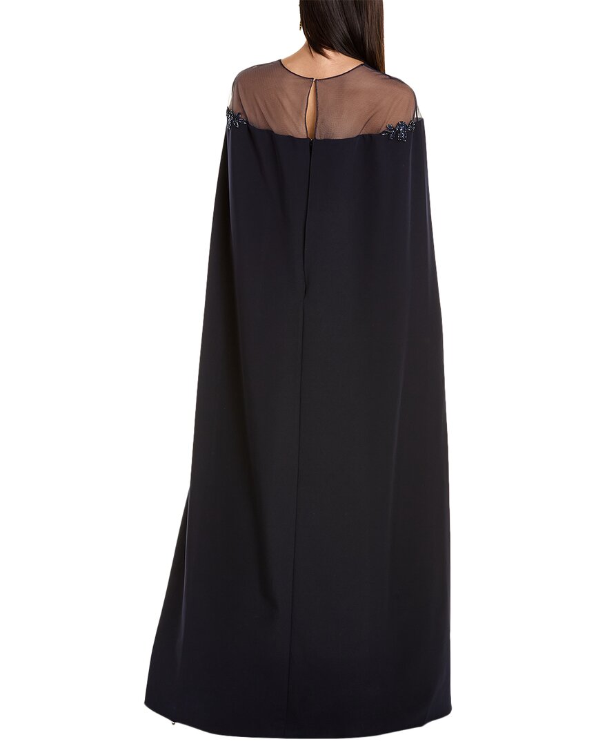 Marchesa Notte Cape Gown