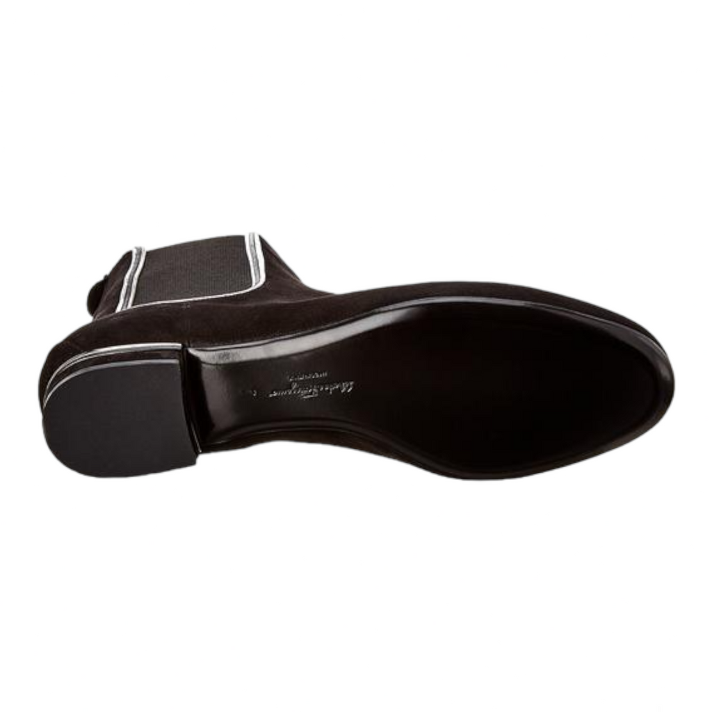SALVATORE FERRAGAMO Aicha Women's 724947 Black Boot
