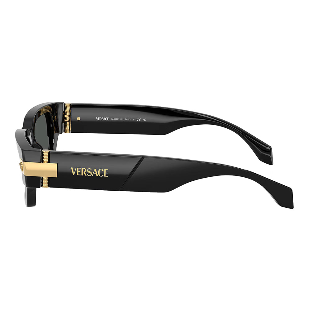 Versace  VE 4465 GB1/87 53mm Unisex Rectangle Sunglasses