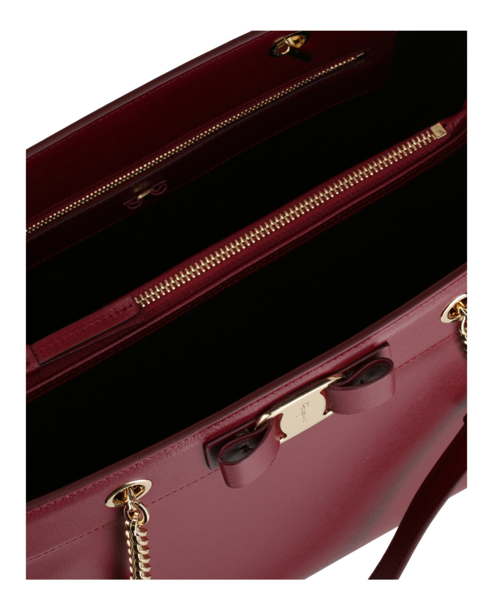 Vara Bow Smooth Leather Shoulder Bag