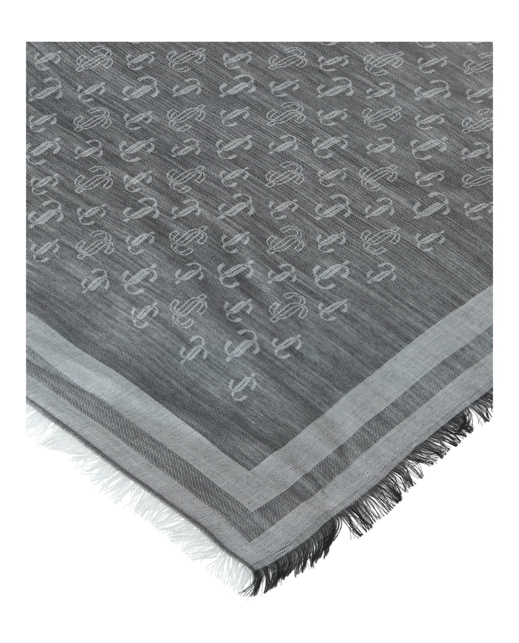 Logo Wool Blend Scarf