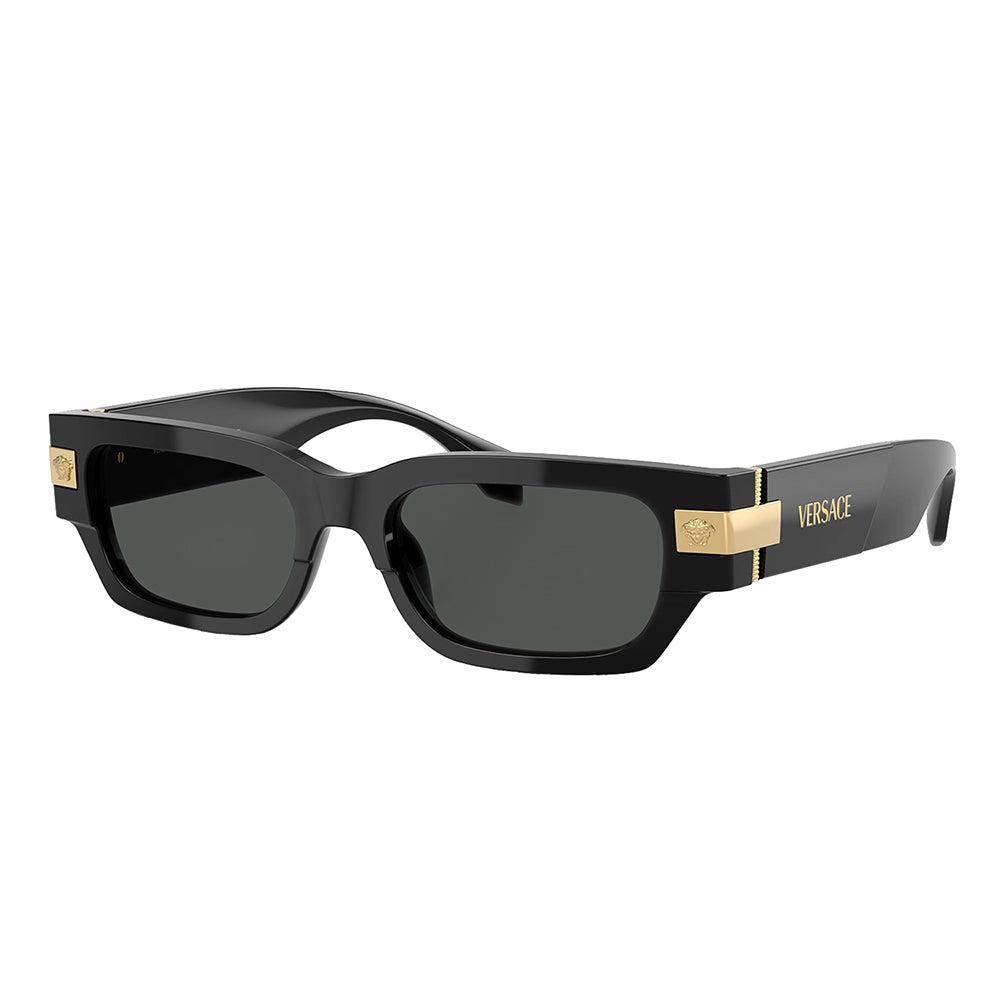Versace  VE 4465 GB1/87 53mm Unisex Rectangle Sunglasses