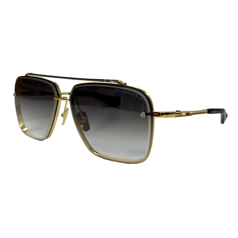 Dita Mach-Six DT DTS121-62-01 Unisex Aviator Sunglasses