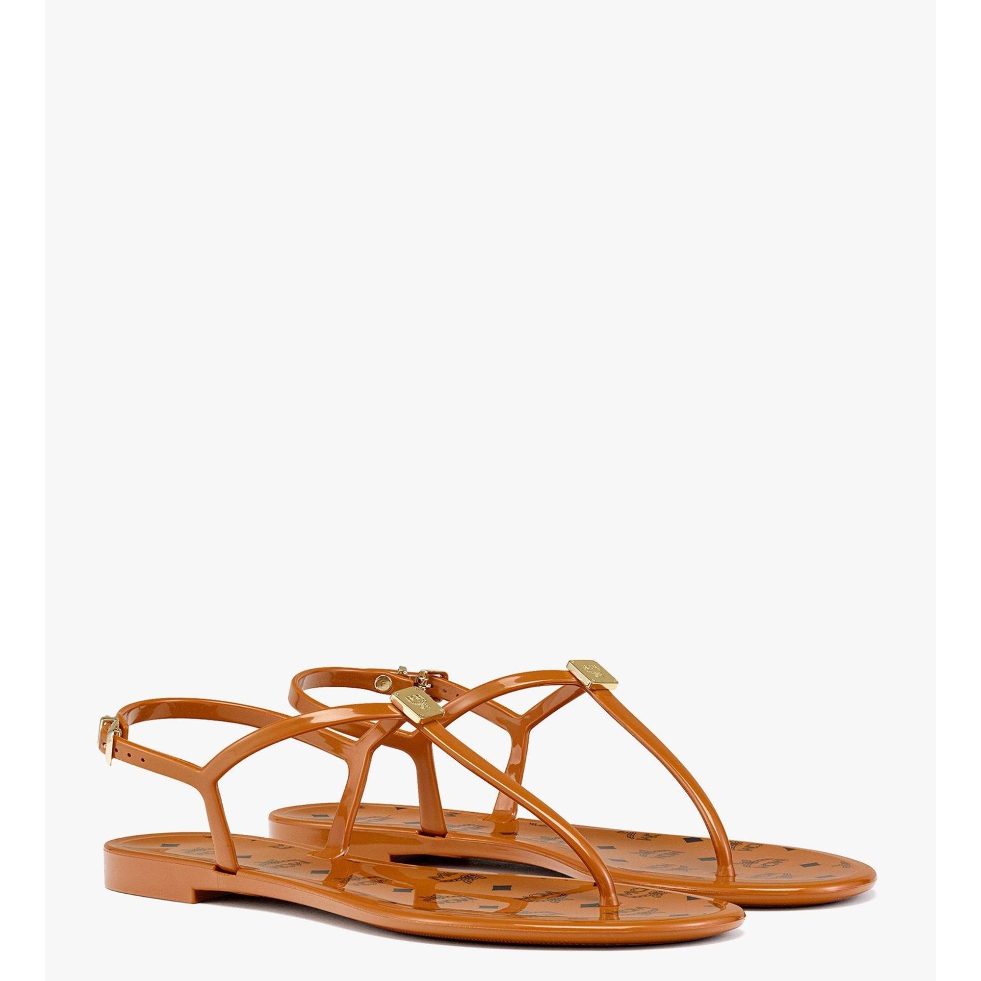 Monogram Jelly Sandals