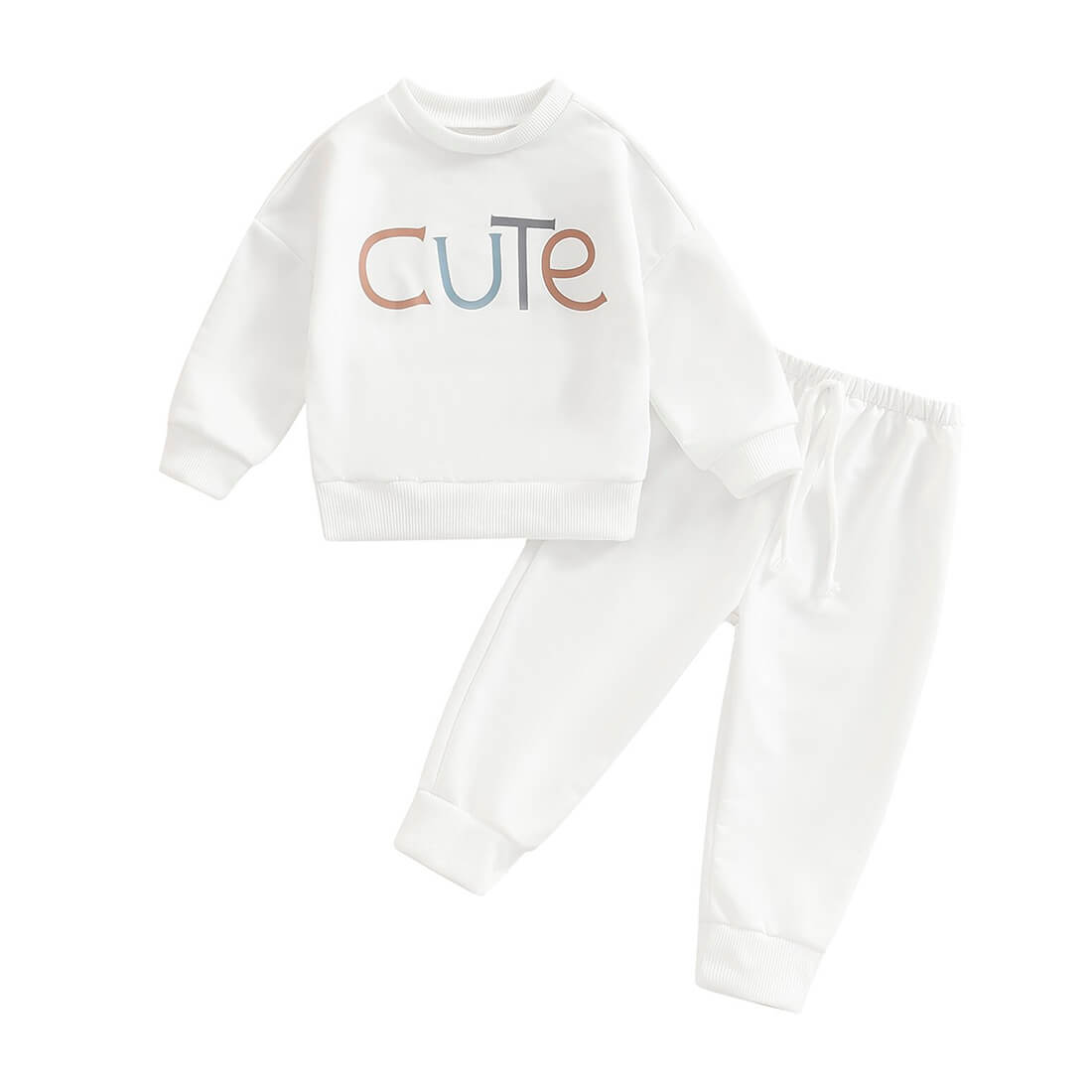 Solid Cute Toddler Set