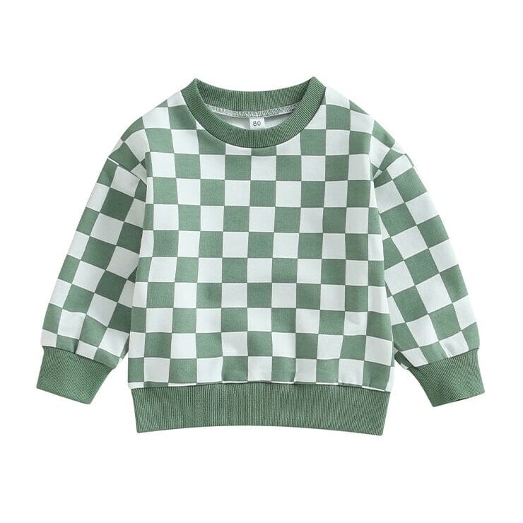 Checkerboard Toddler Sweatshirt