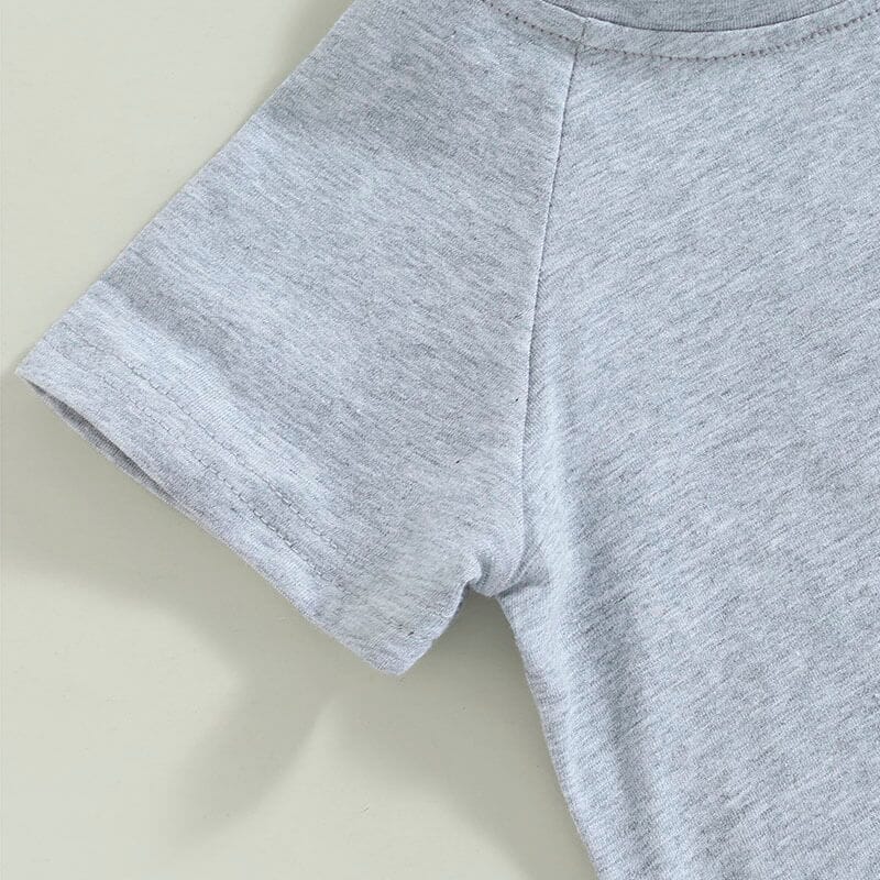 Solid Gray Toddler Tee