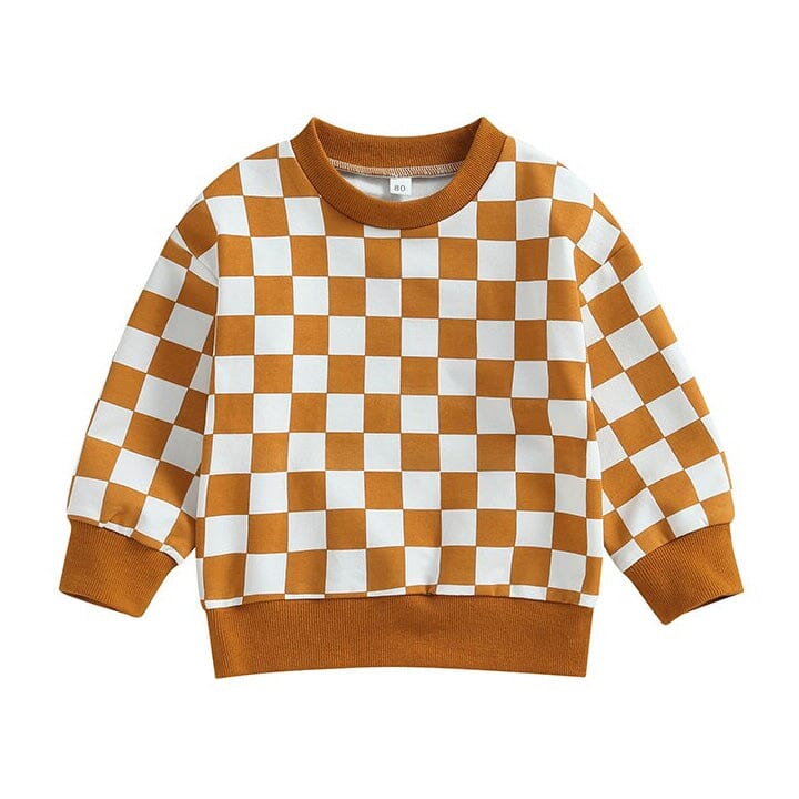 Checkerboard Toddler Sweatshirt
