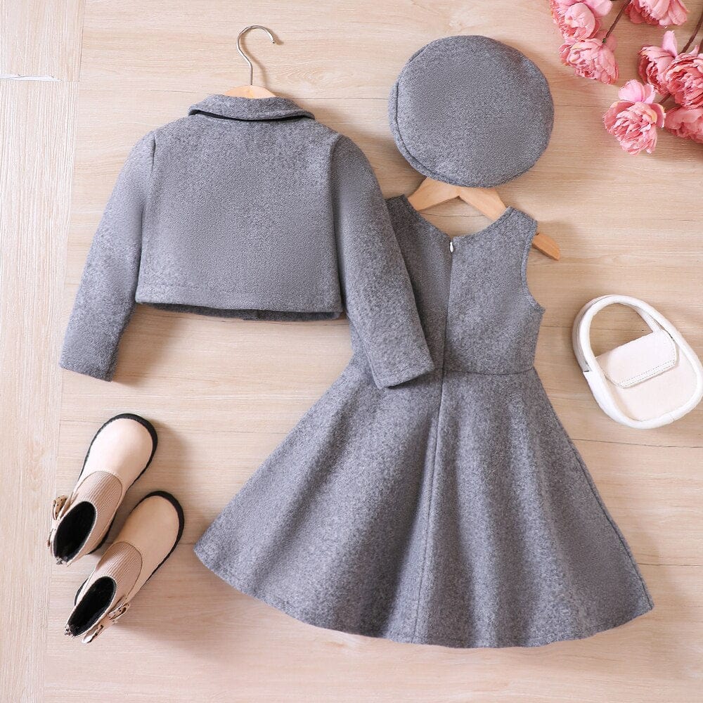 3 Piece Girls Semi Formal Dress Outfit