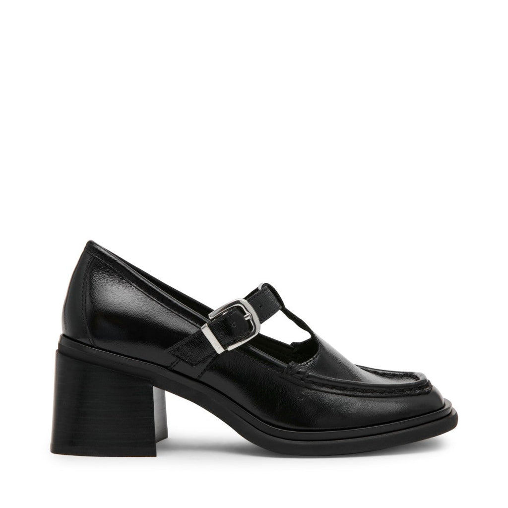 BEVERLEE BLACK LEATHER