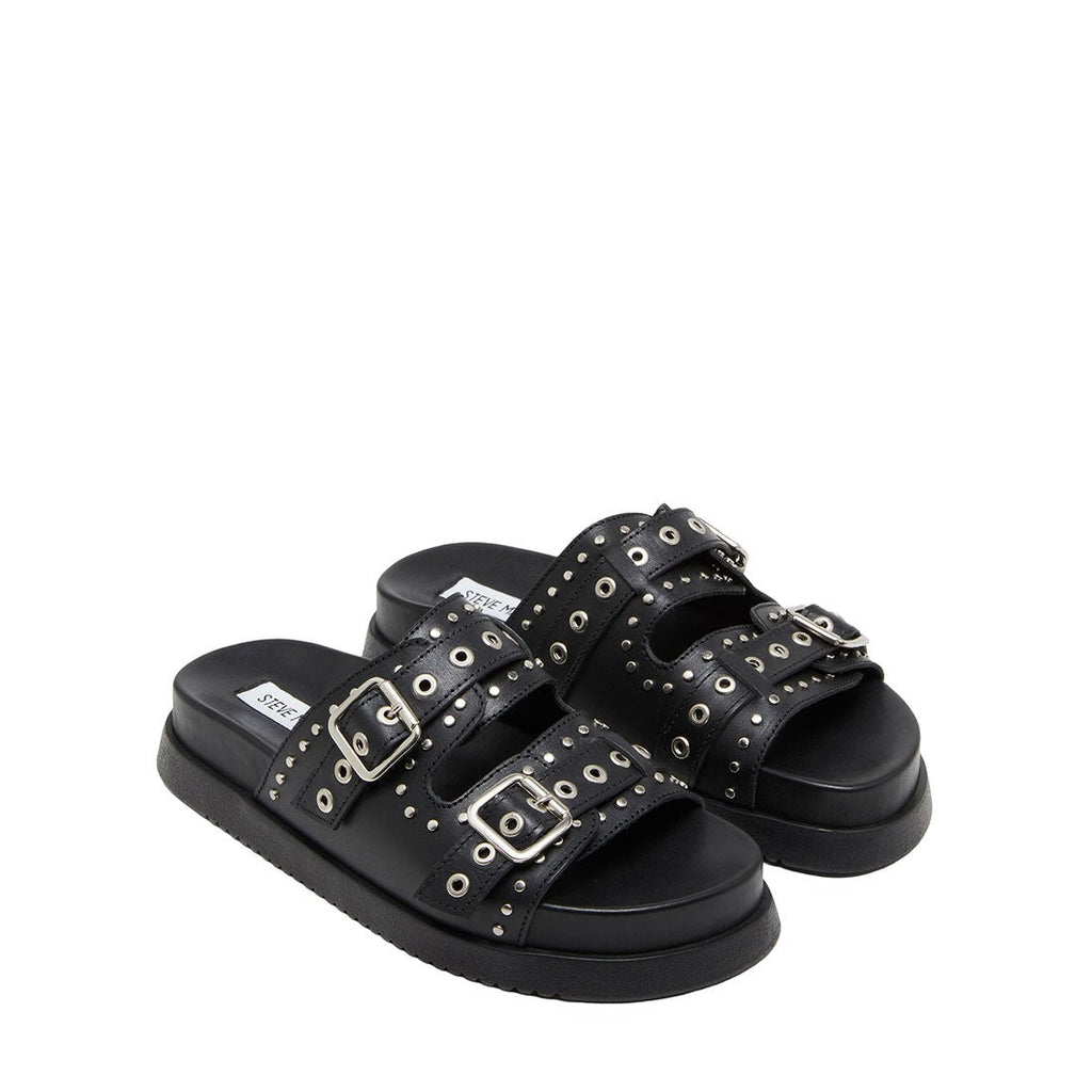 MALEK BLACK LEATHER