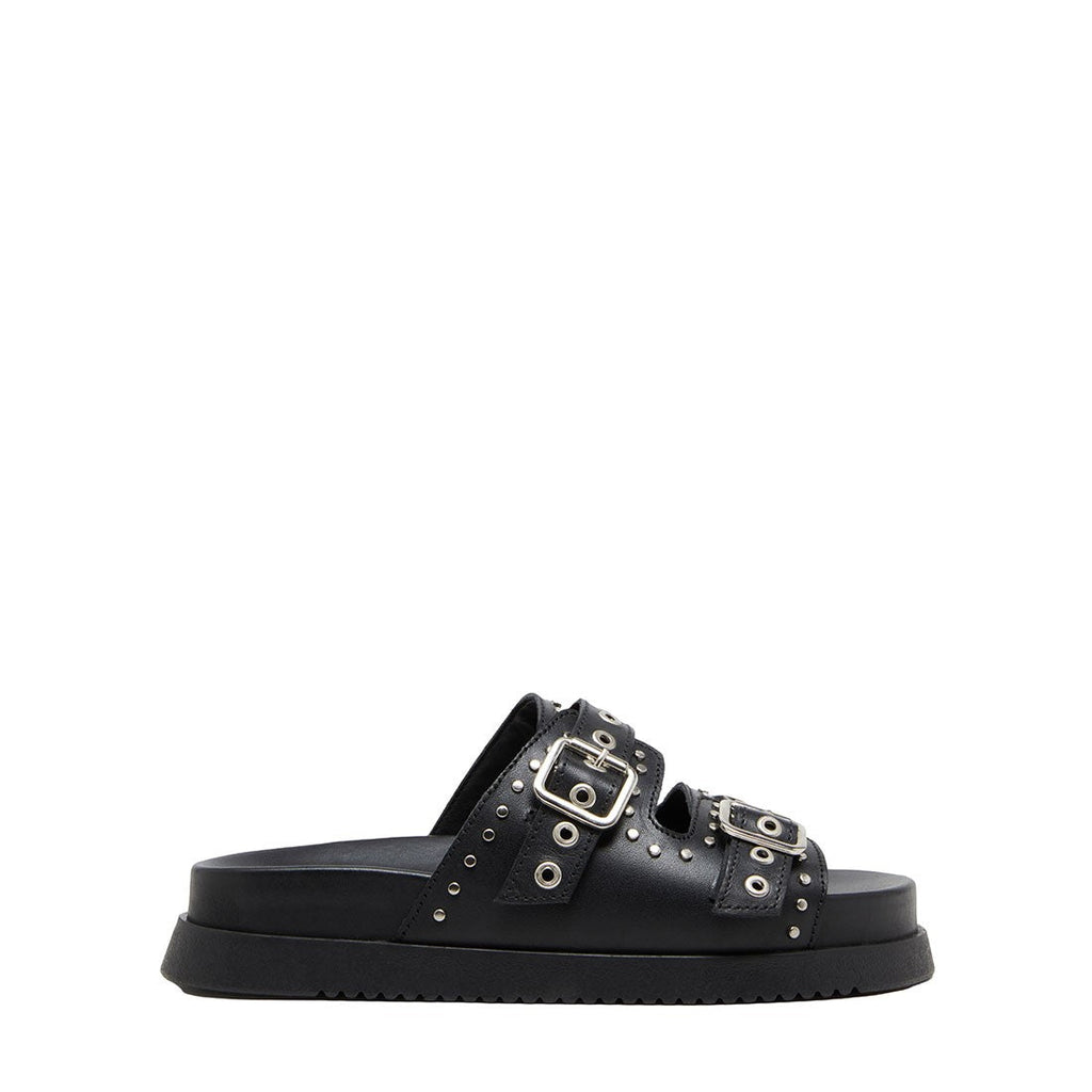 MALEK BLACK LEATHER