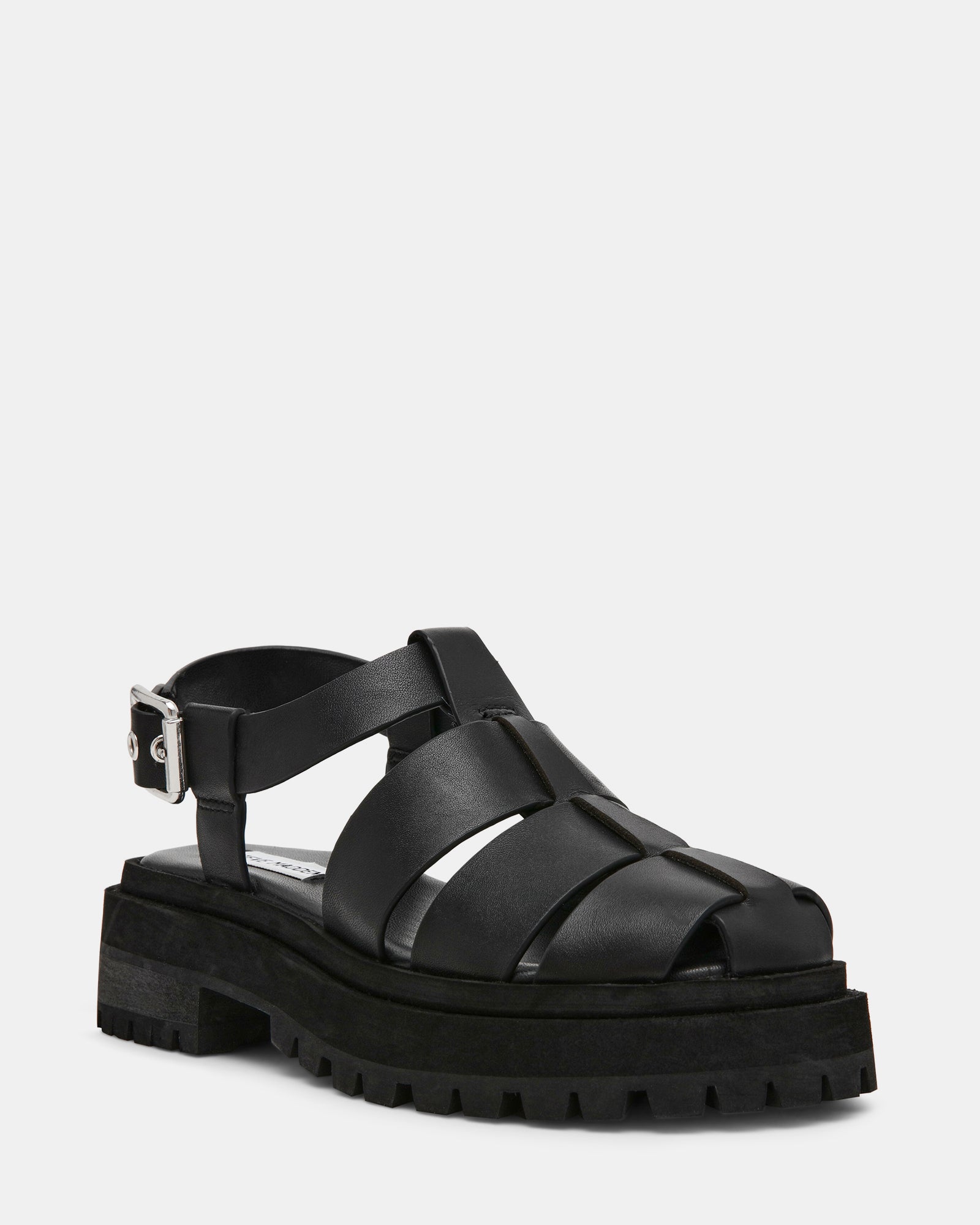 MARKET BLACK LEATHER