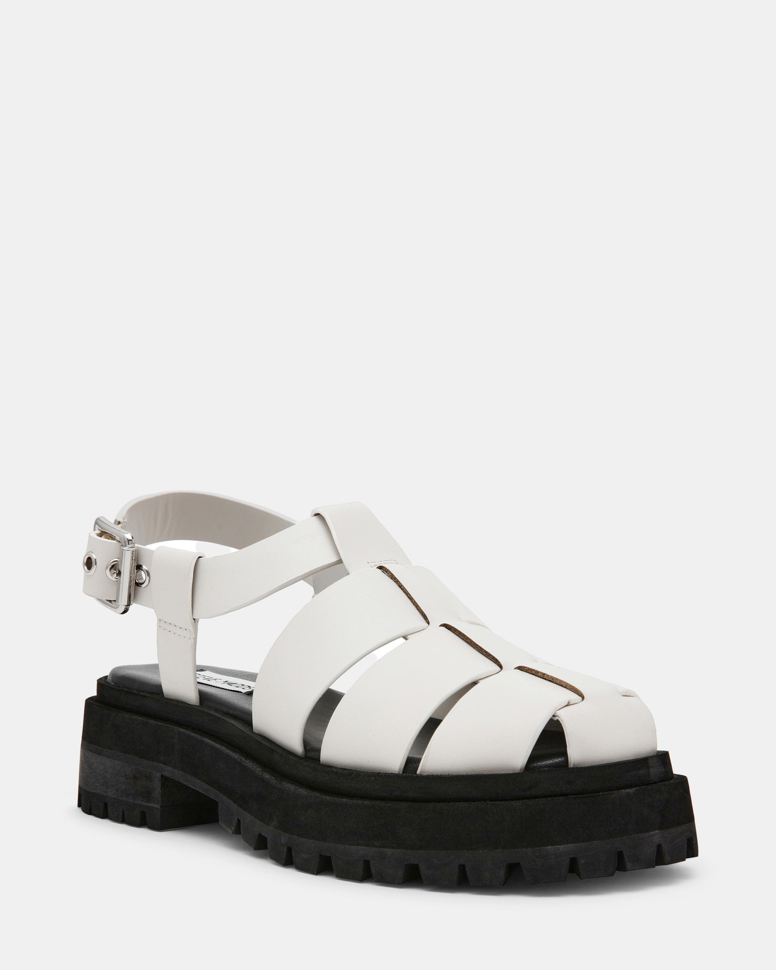MARKET WHITE LEATHER