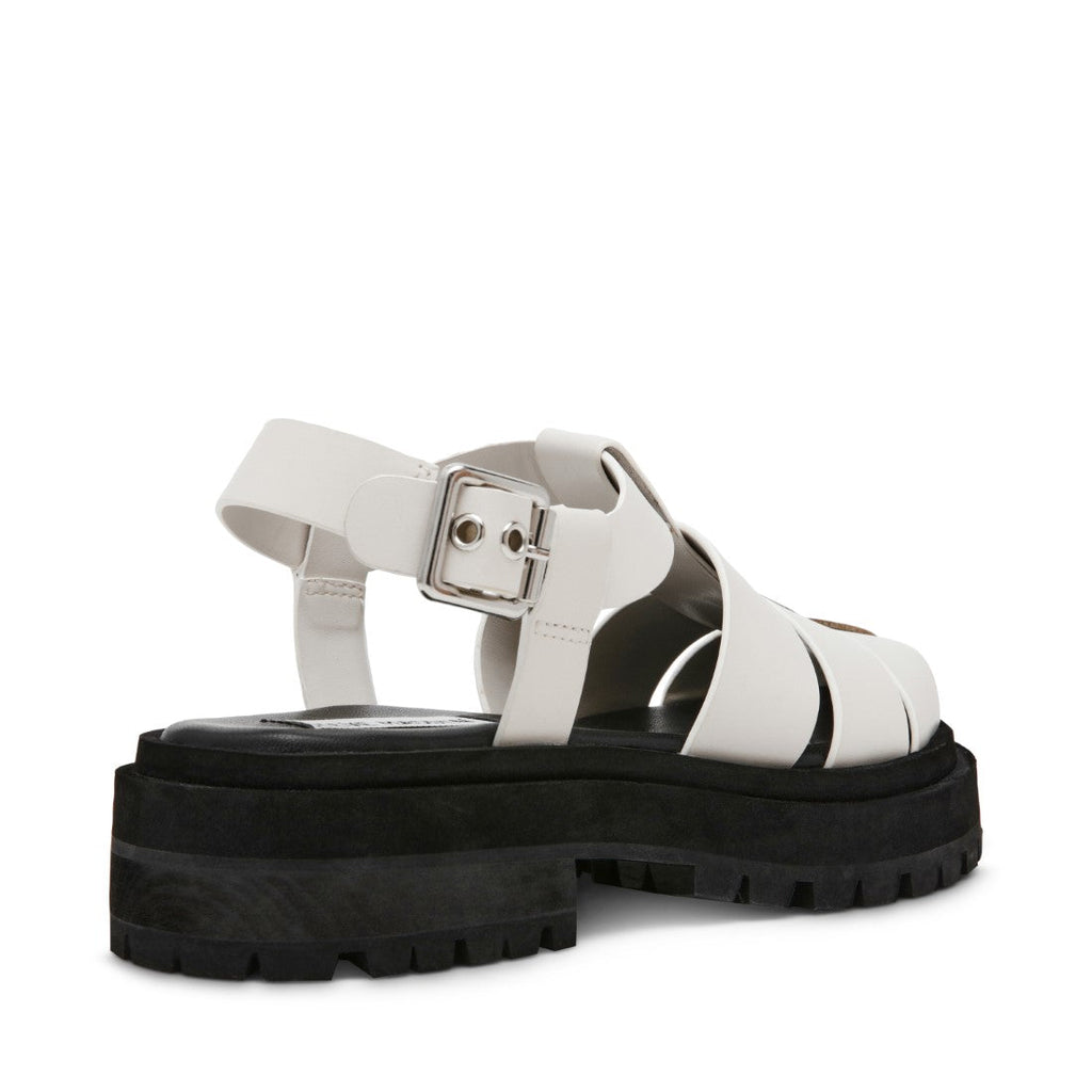 MARKET WHITE LEATHER