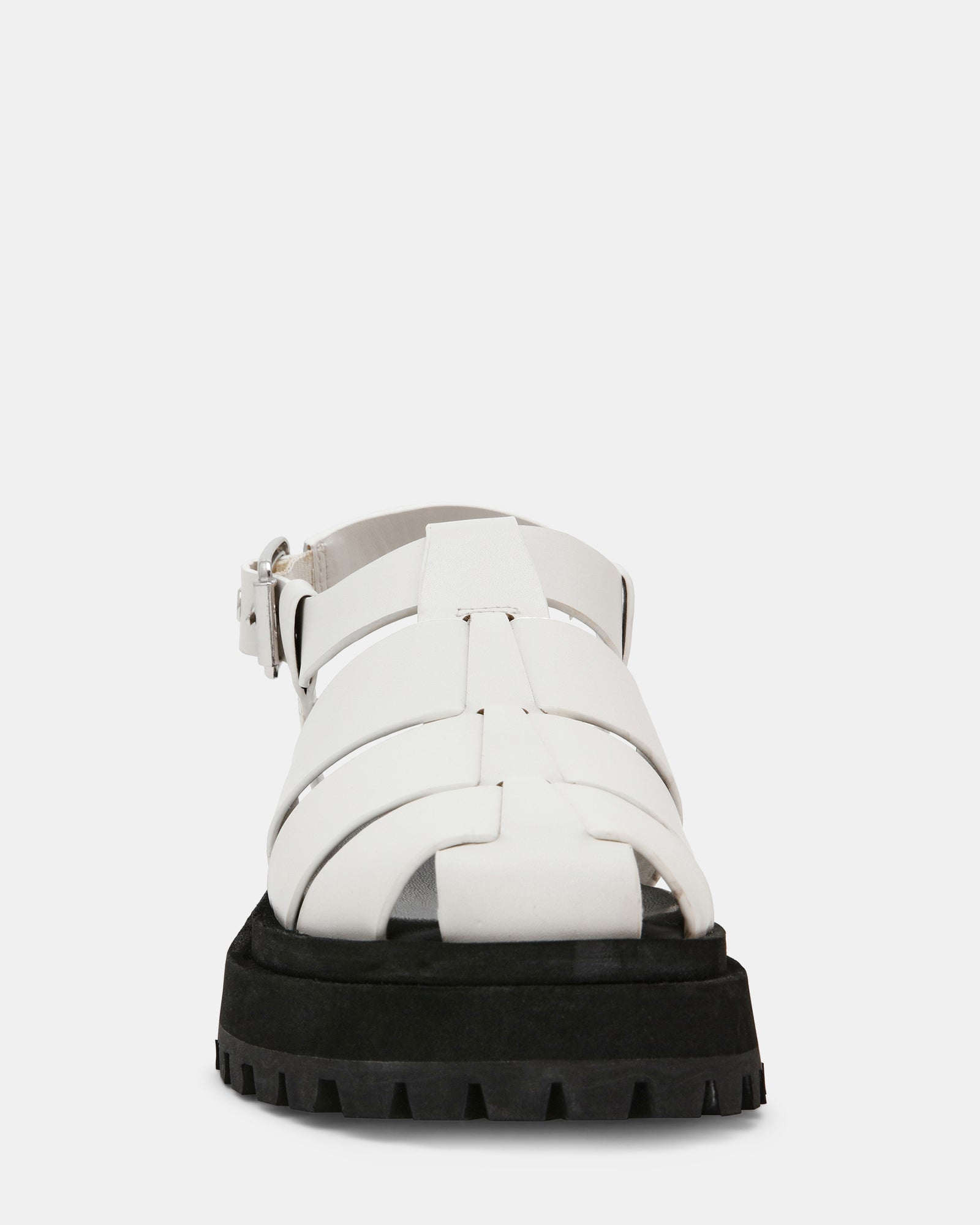 MARKET WHITE LEATHER