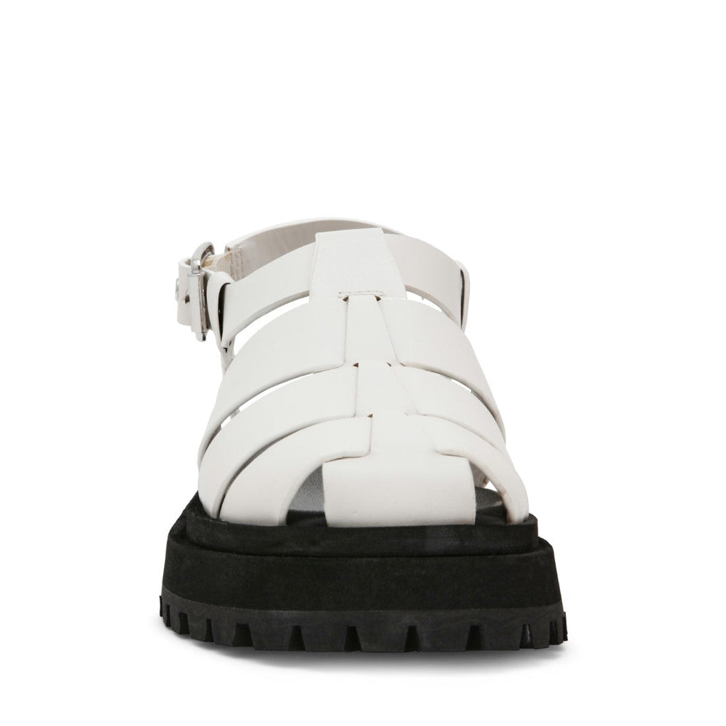 MARKET WHITE LEATHER