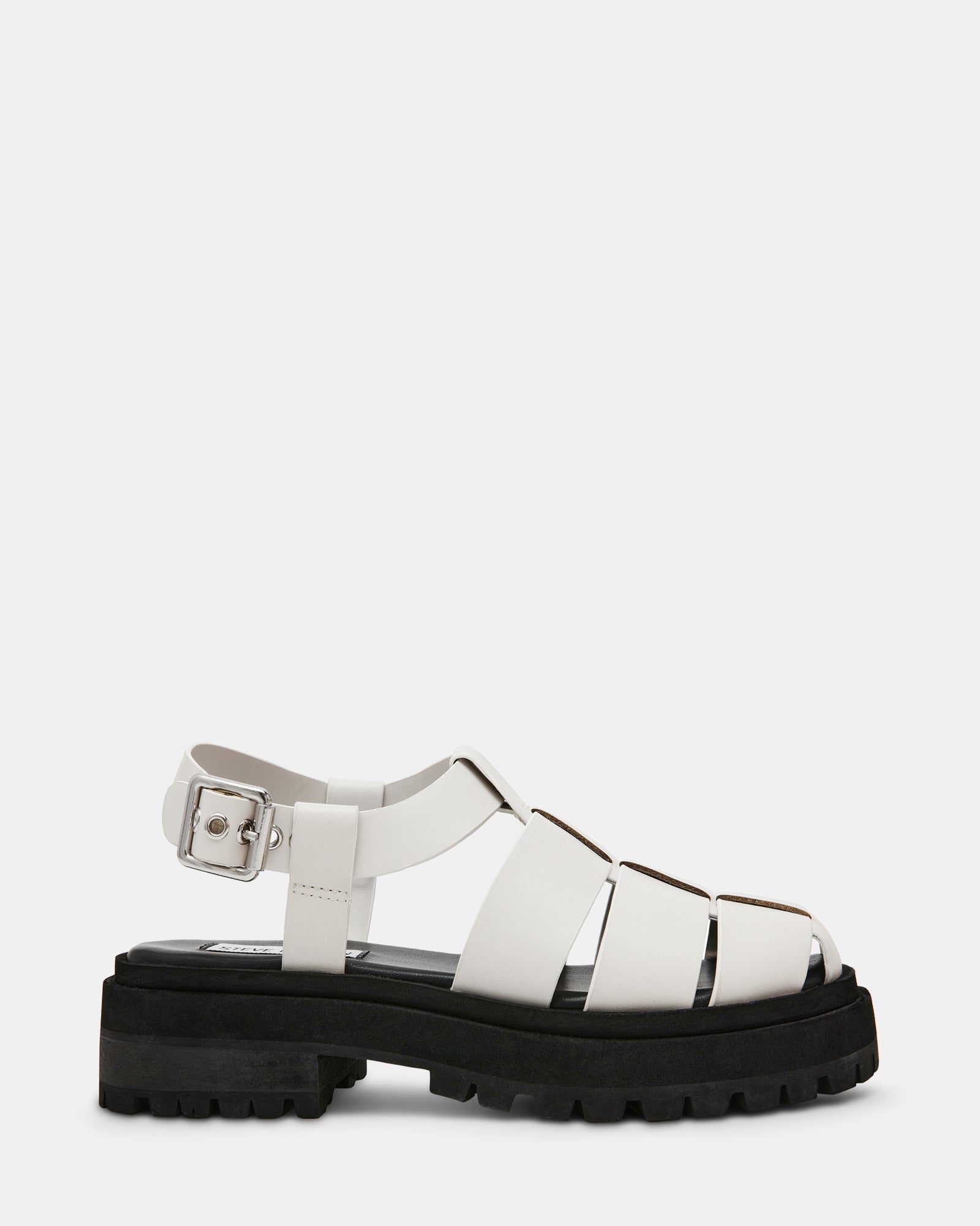 MARKET WHITE LEATHER