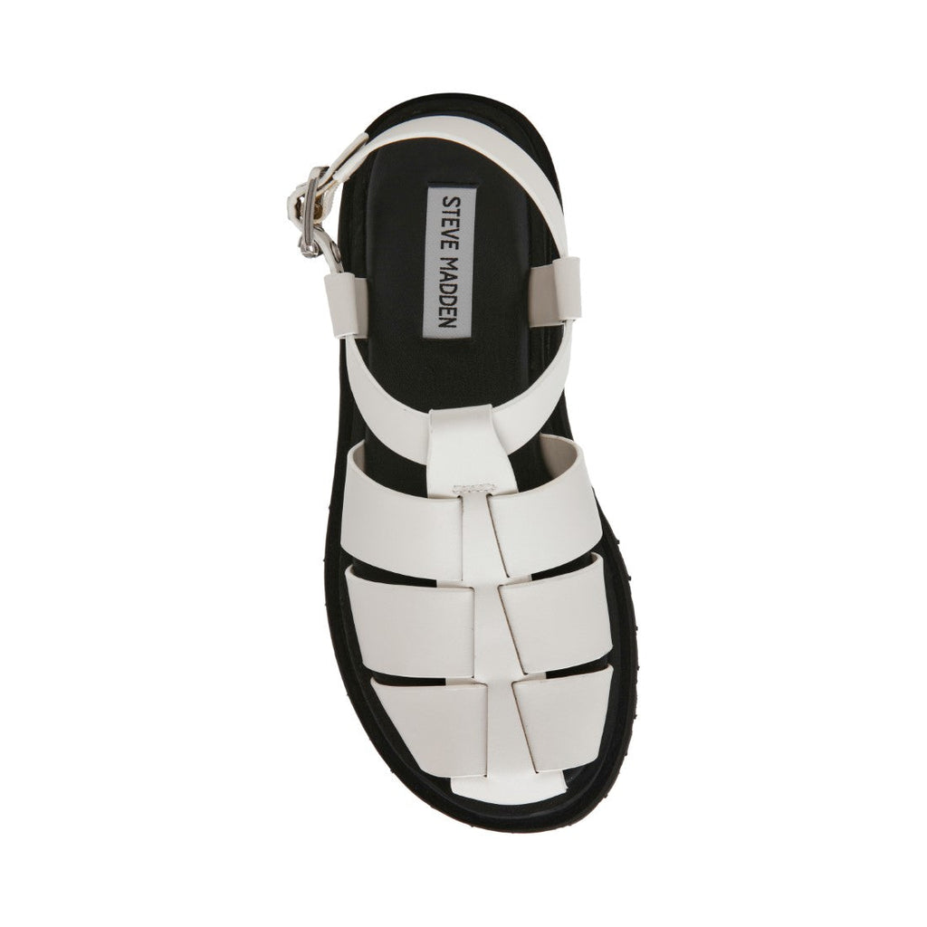 MARKET WHITE LEATHER