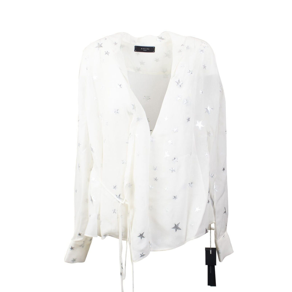 White Stars FIl Coupe Wrap Shirt