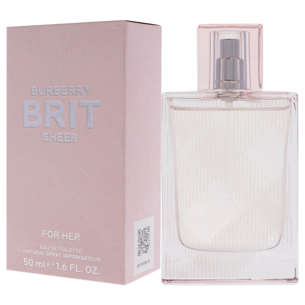 Burberry Burberry Brit Sheer For Women 1.6 oz EDT Spray